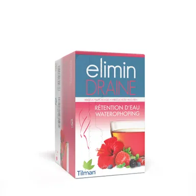 Elimin Draine Rode vruchten Tea-bags 20
