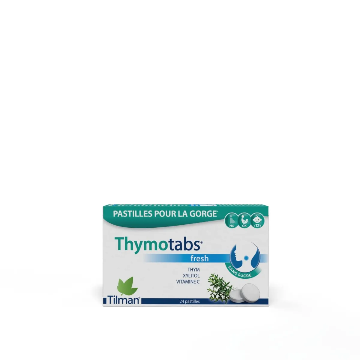 Thymotabs Fresh 24 Pastilles à Sucer