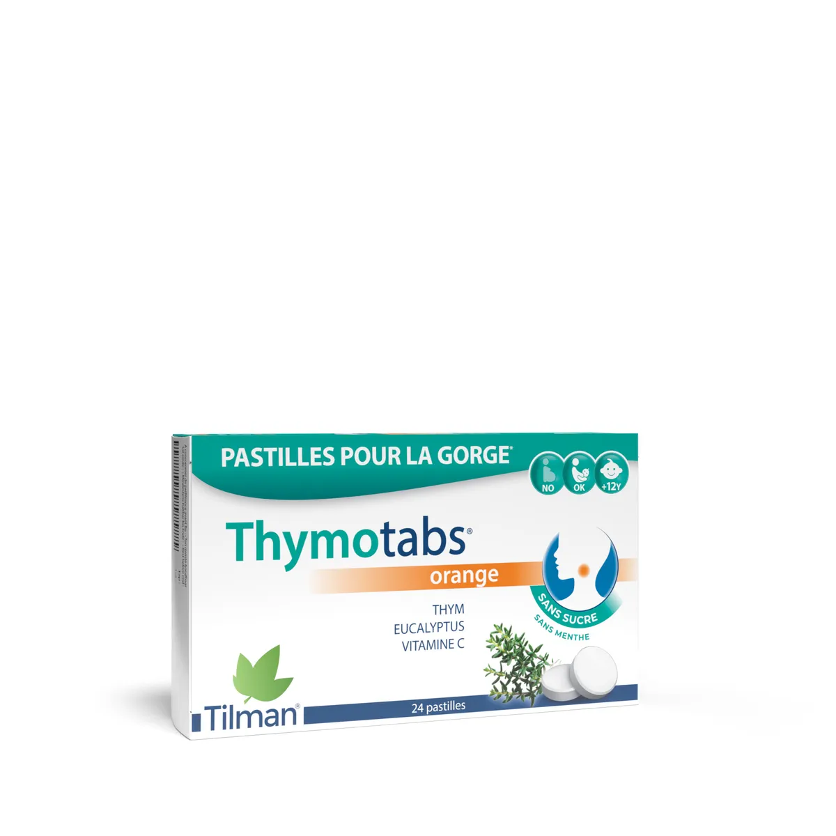 Thymotabs Orange 24 Zuigtabletten