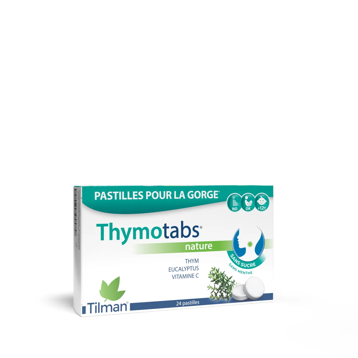 Thymotabs Nature 24 Pastilles à Sucer