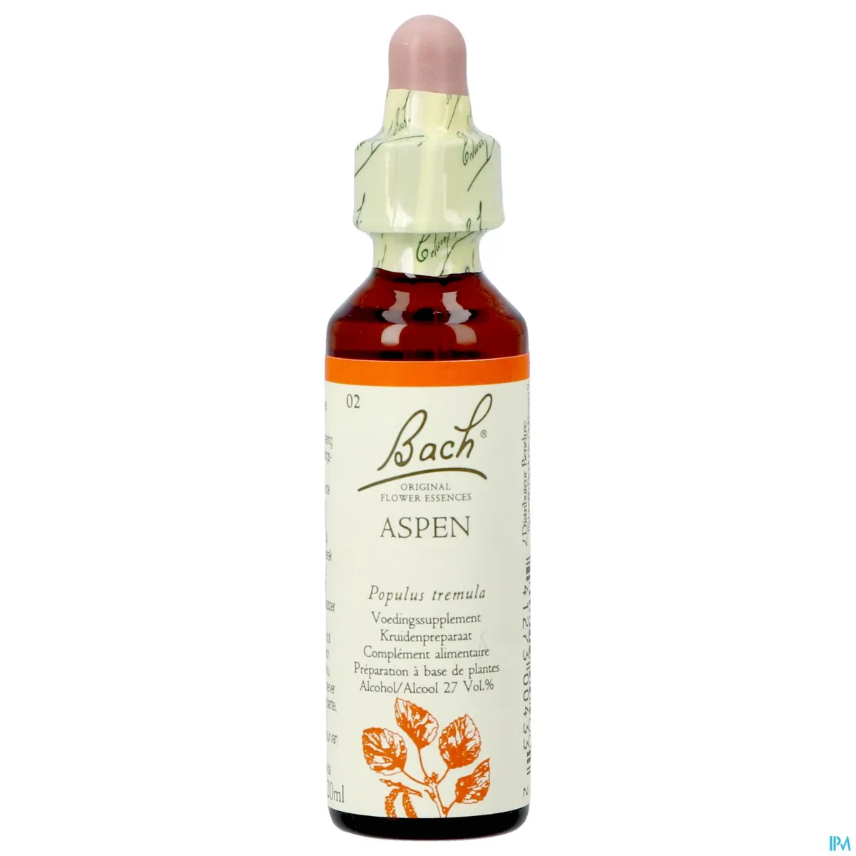 Bach Flower Remedie 02 Aspen 20ml