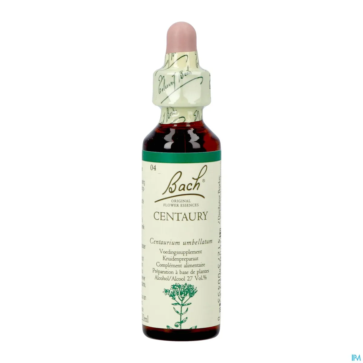 Bachbloesem Remedie 04 Duizendguldenkruid 20ml