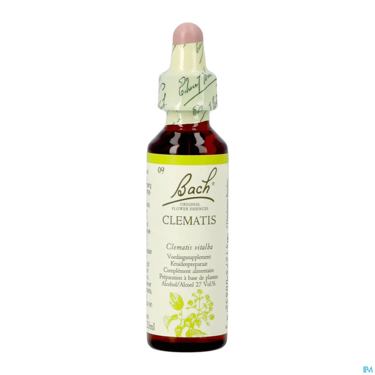 Bachbloesem Remedie 09 Clematis 20ml