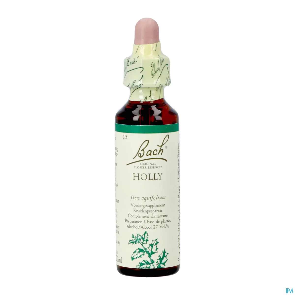 Bach Flower Remedie 15 Holly 20ml