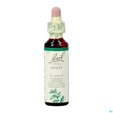 Bach Flower Remedie 15 Holly 20ml