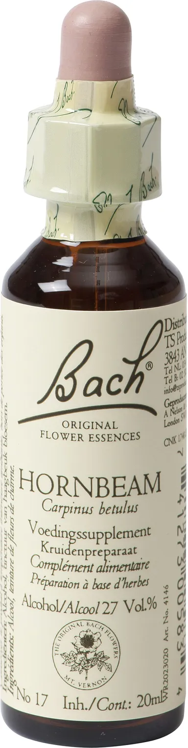 Bach Flower Remedie 17 Hornbeam 20ml