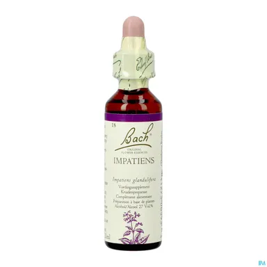 Bach Flower Remedie 18 Impatiens 20ml