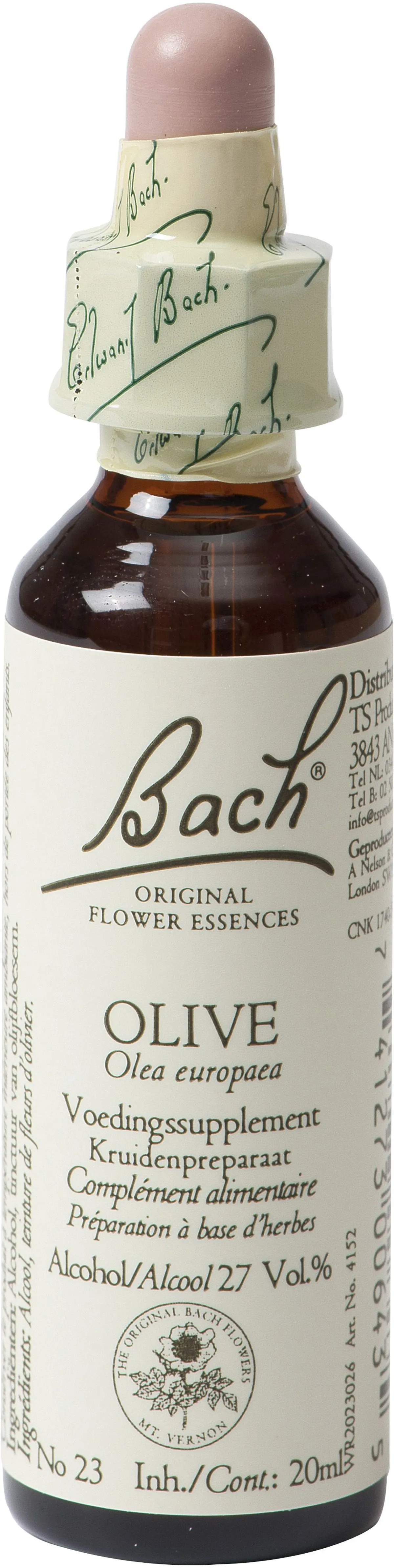 Bach Flower Remedie 23 Olive 20ml