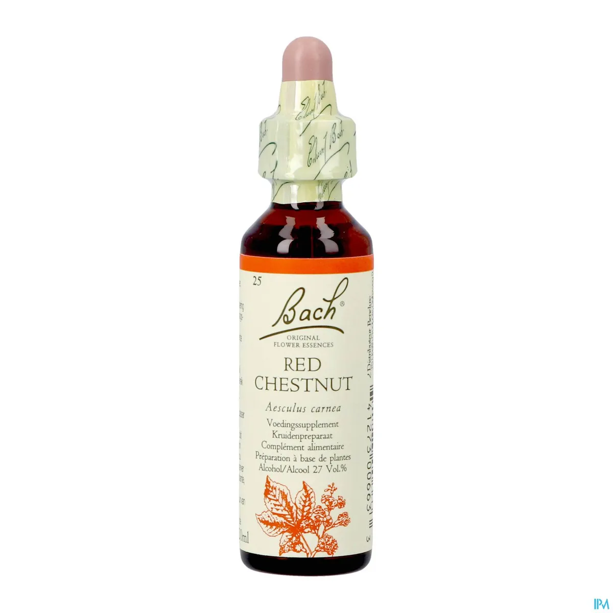 Bachbloesem Remedie 25 Rode Kastanje 20ml