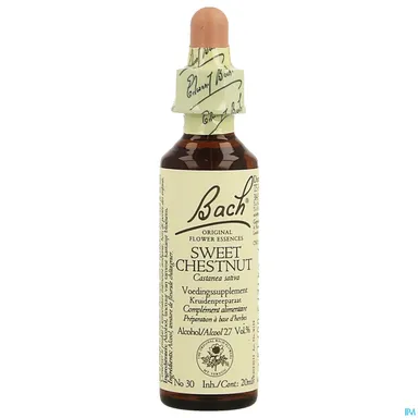 Bachbloesem Remedie 30 Tamme Kastanje 20ml