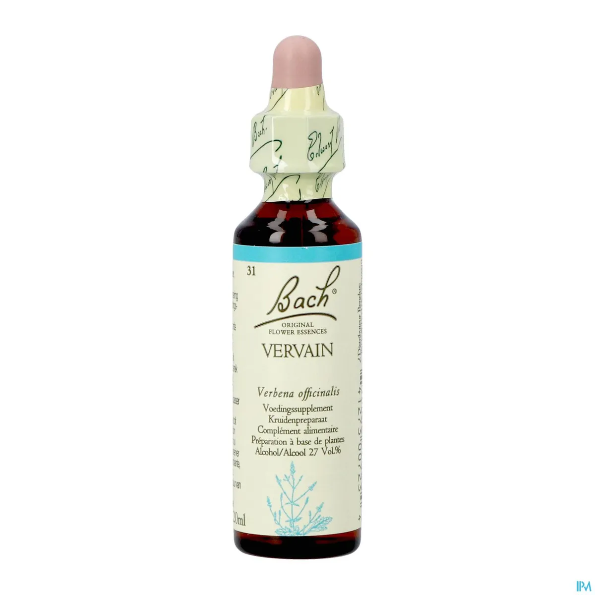 Bachbloesem Remedie 31 IJzerhard 20ml