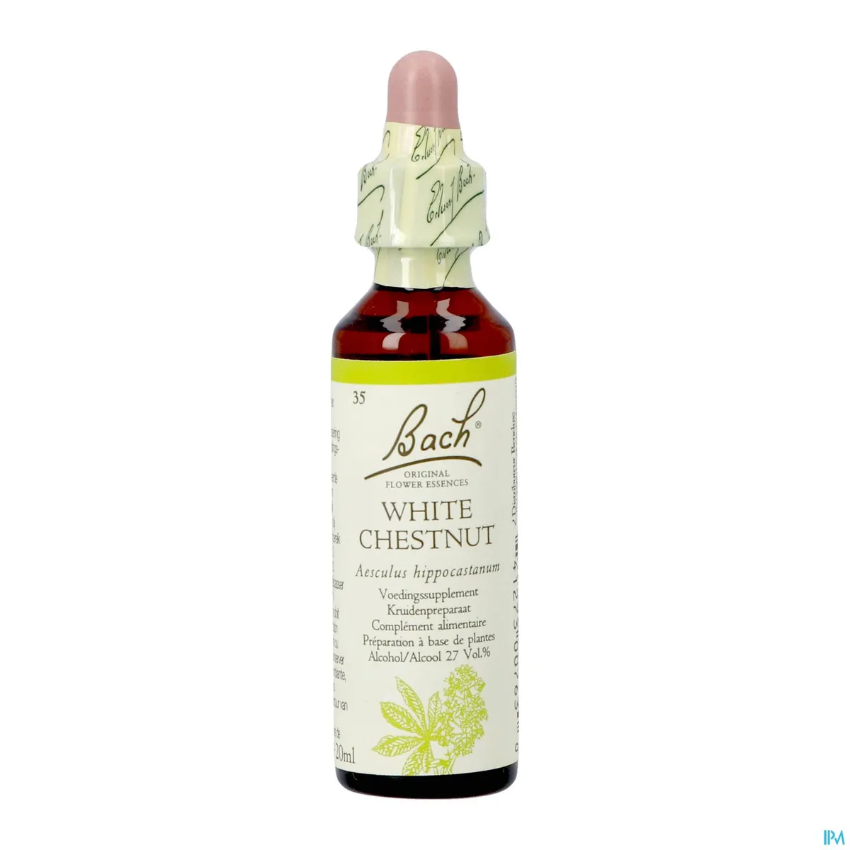 Bach Flower Remedie 35 White Chestnut 20ml