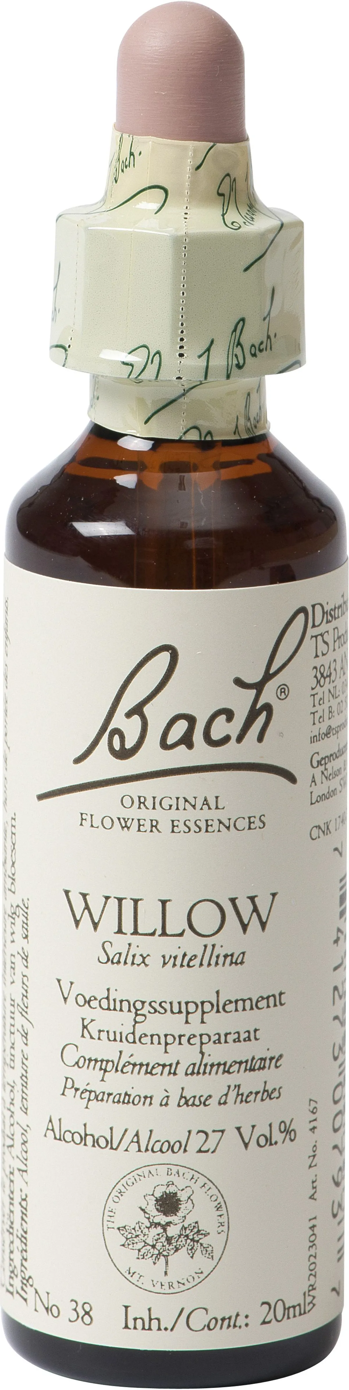 Bach Flower Remedie 38 Willow 20ml