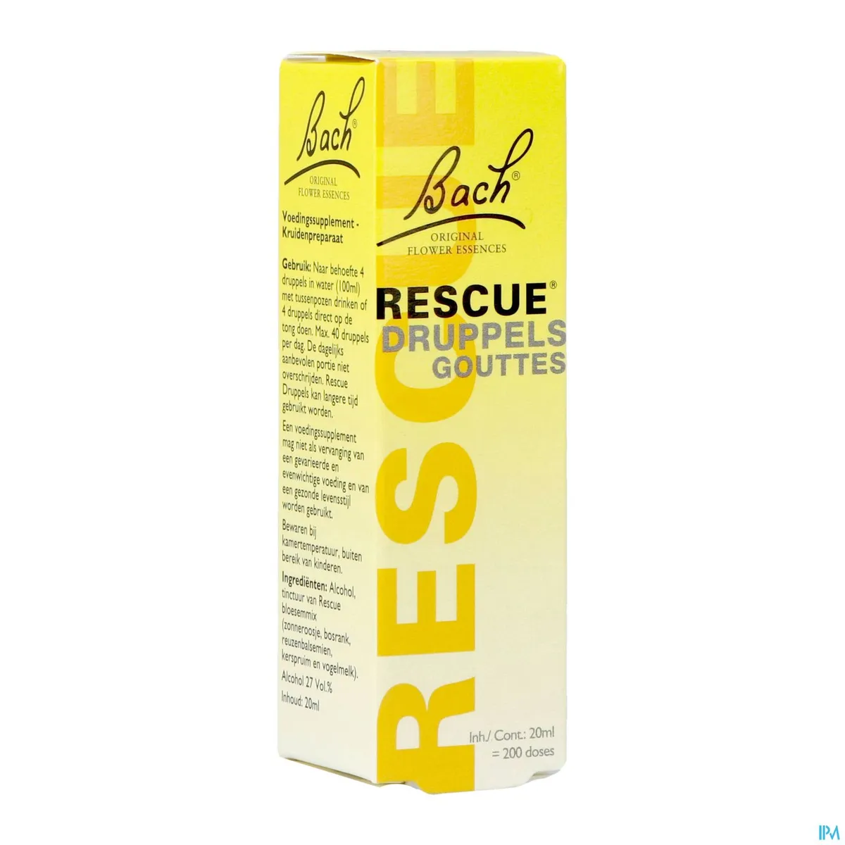 Bach Flower Rescue druppels 20ml