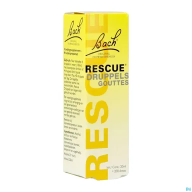 Bach Flower Rescue druppels 20ml