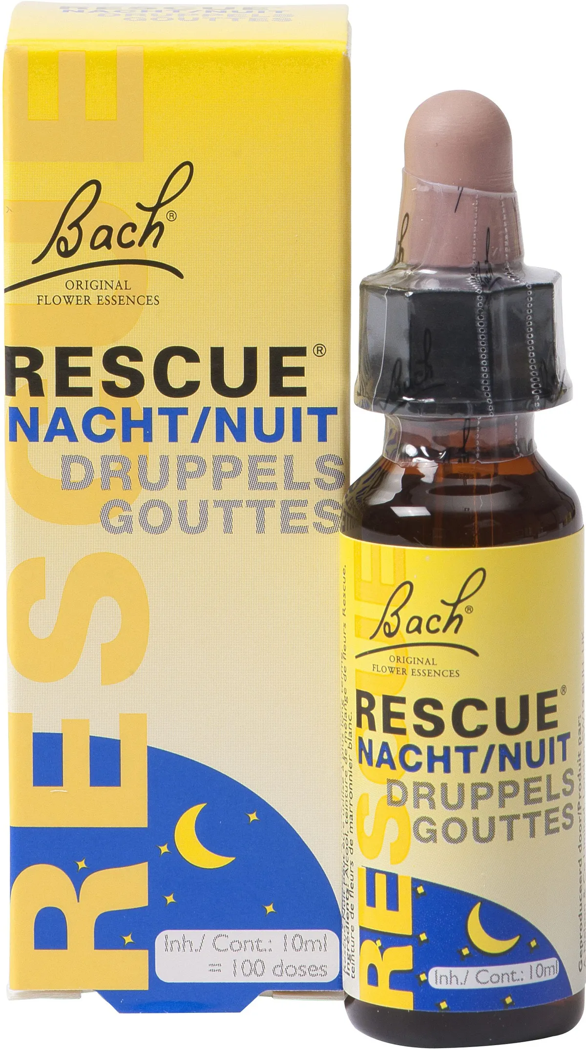 Bach Flower Rescue Gouttes Nuit 10ml