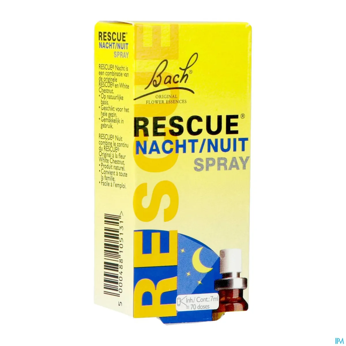 Bachbloesem Rescue Nachtspray 7ml
