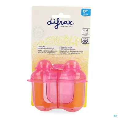 Difrax Boite Lait En Poudre 3 Compartiments 668