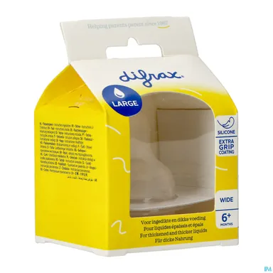 Difrax Speen Natural Wide Large 678