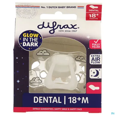 Difrax Fopspeen Dental +18 Nacht