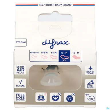 Difrax Fopspeen Sterkere Tanden +12m