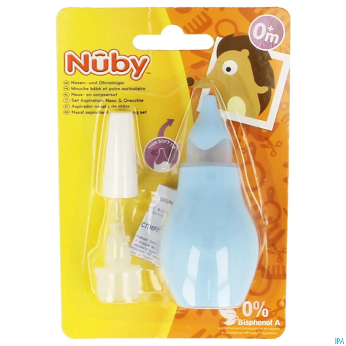 Nuby Mouche-bebe Poire Bout Souple