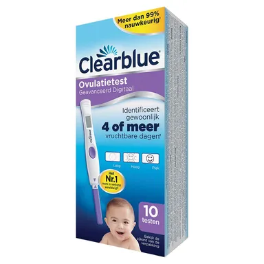 Clearblue Geavanceerde Digitale Ovulatietest 10 Tests