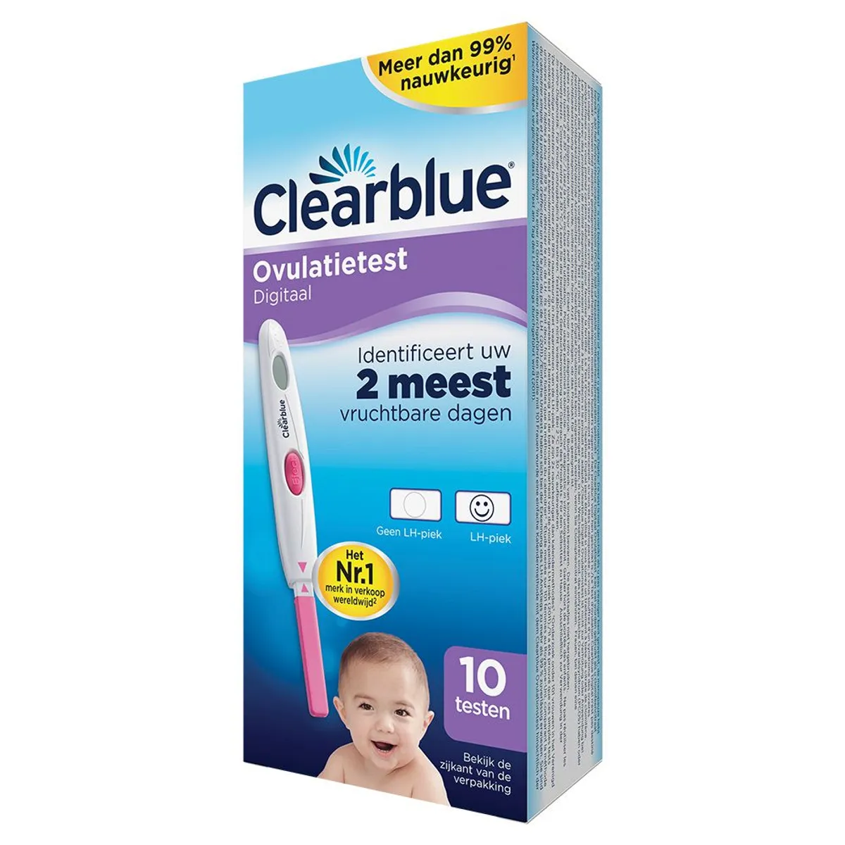 Clearblue Ovulatietest Digitaal 10 Tests