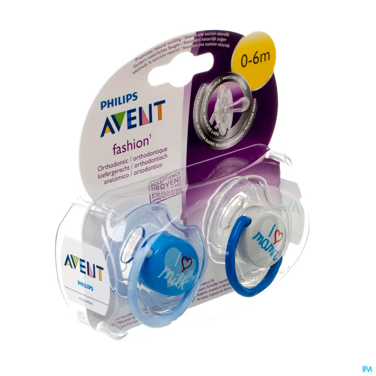 Philips Avent Sucette Fashion Double 0- 6m 2