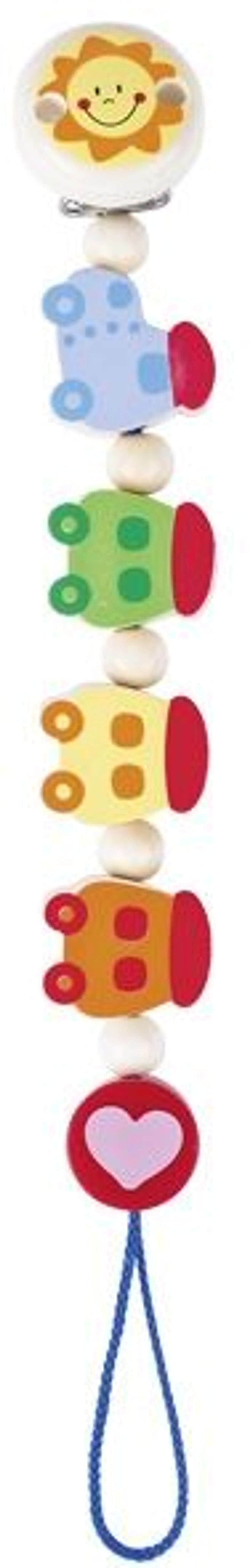 Heimess Houten Fopspeenketting Trein H5013