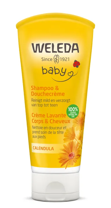 Weleda Crème Lavante Corps & Cheveux au Calendula 200ml