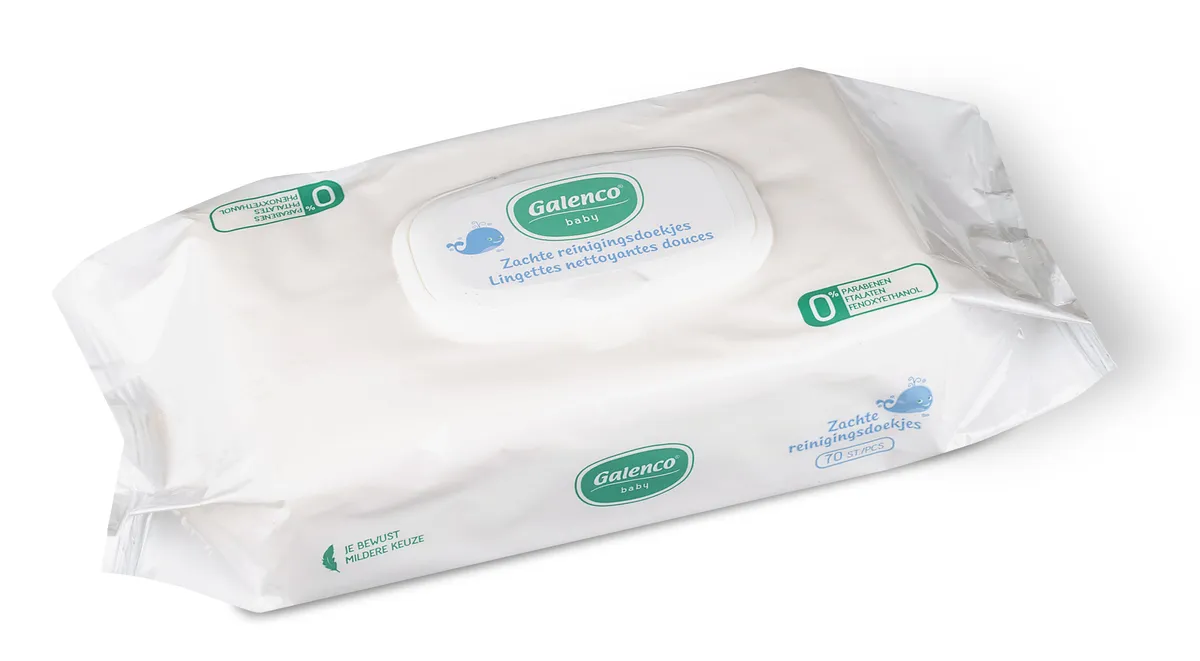 Galenco Baby Skin Care 70 Lingettes Nettoyantes