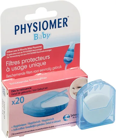 Physiomer Filtres Baby rechange mouche-bébé 20 pcs