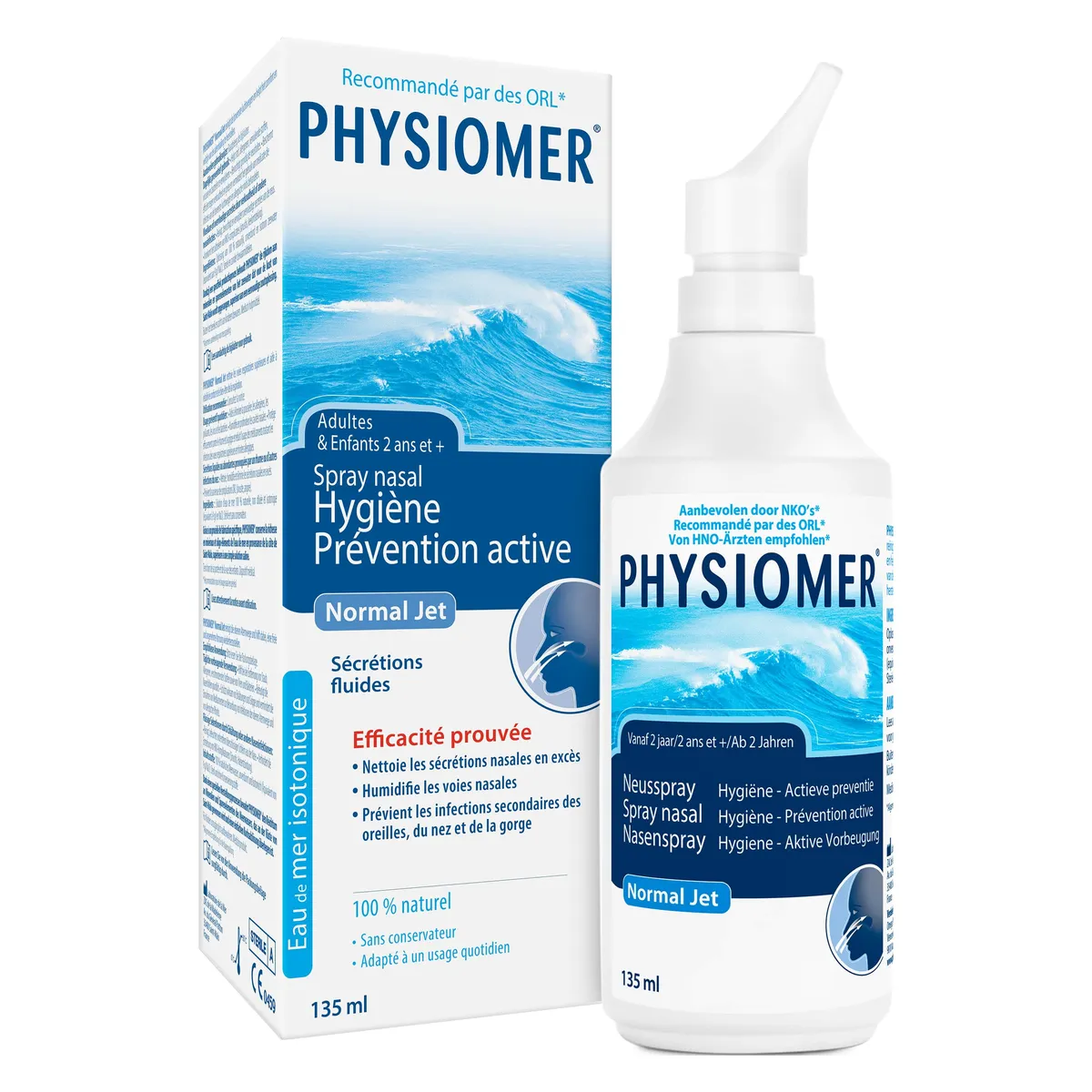 Physiomer Normal Jet Spray Nasal 135ml