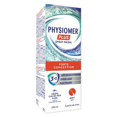 Physiomer Sinus Spray Nasal Décongestionnant 135ml