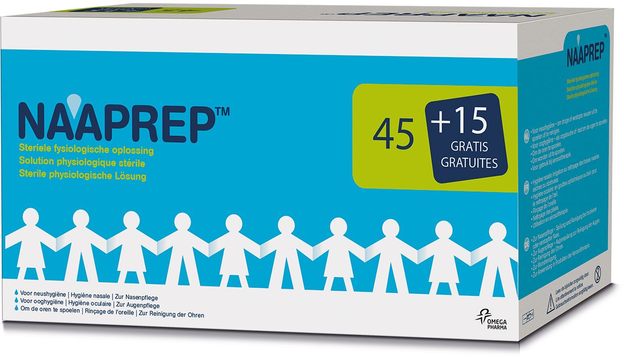 Naaprep 45 Ampoules (+ 15 Gratuites) - Nez | Parapharmacie en ligne ...