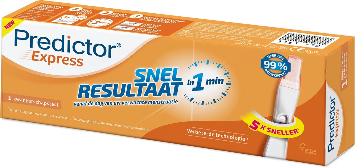 Predictor Express 1 minuut 1 Test