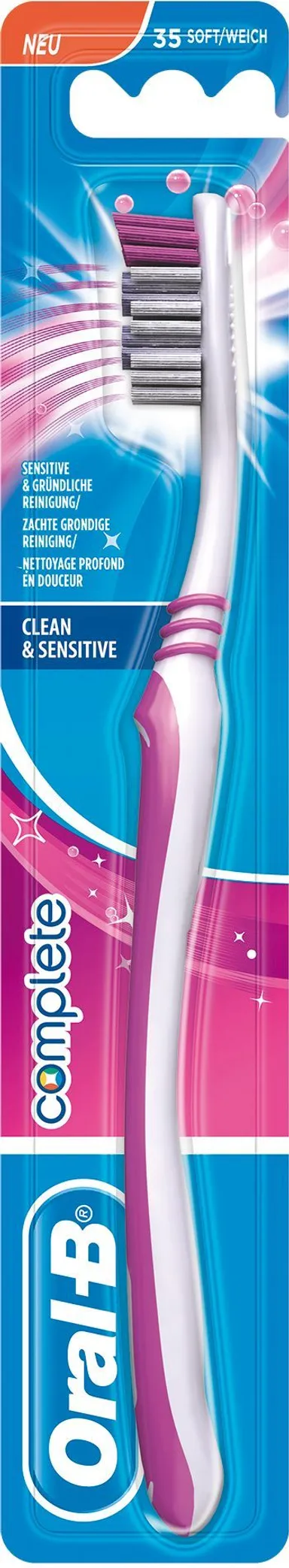 Oral-B Brosse à Dents Complete Sensitive Clean Soft