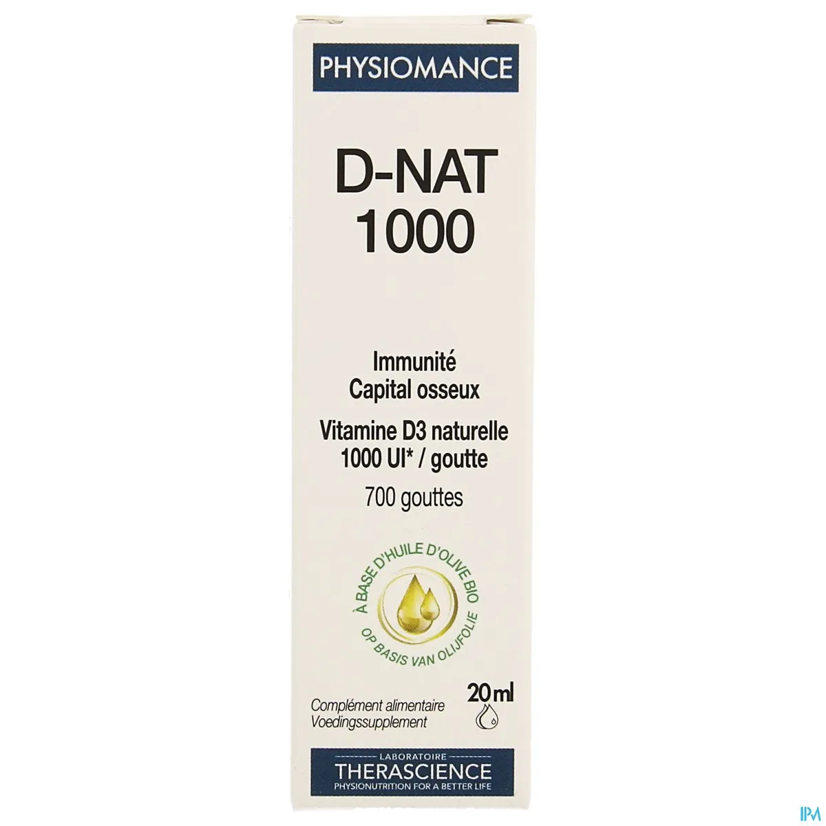 D-nat 1000fl Gutt 20ml Physiomance Phy269