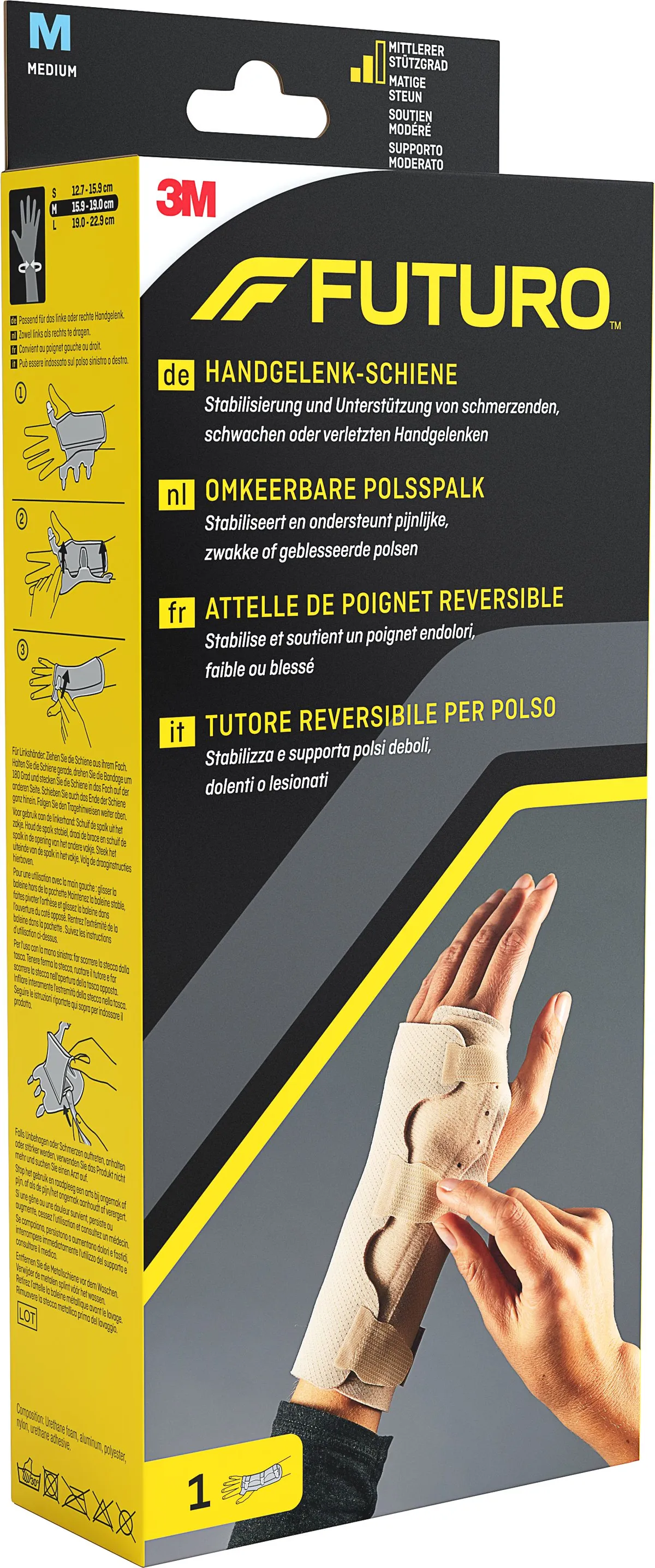 Futuro Omkeerbare Polsspalk M