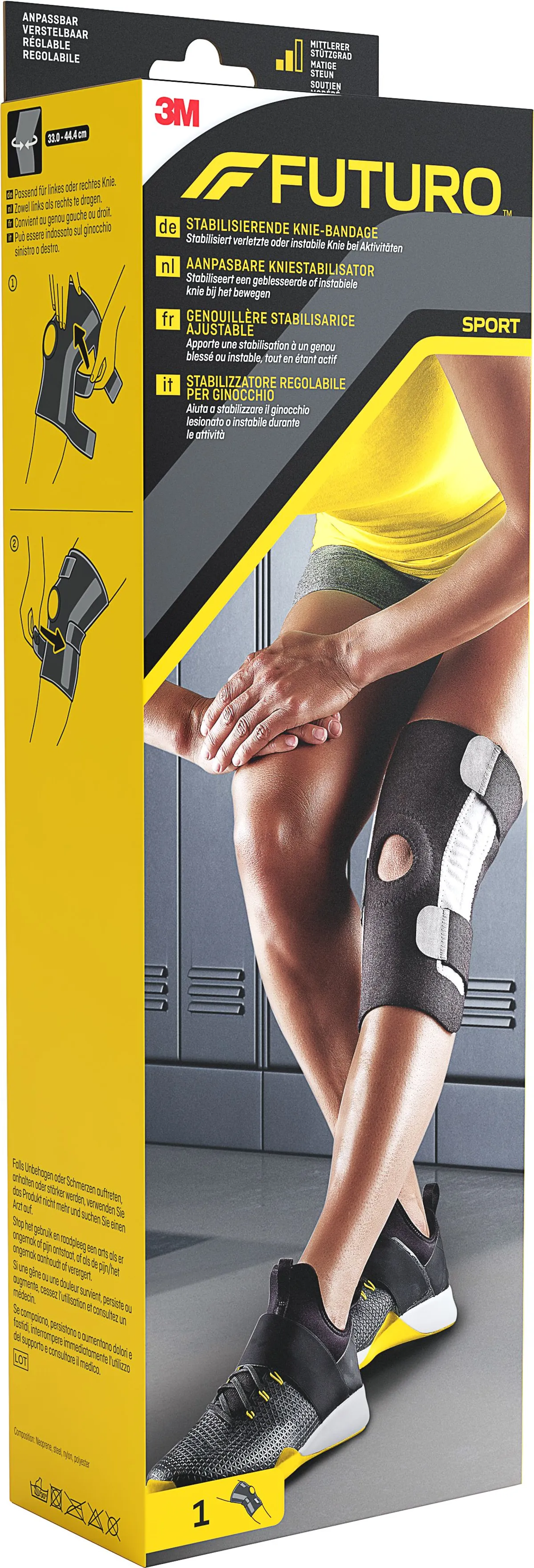 Futuro Sport Aanpasbare Stabiliserende Kniebrace