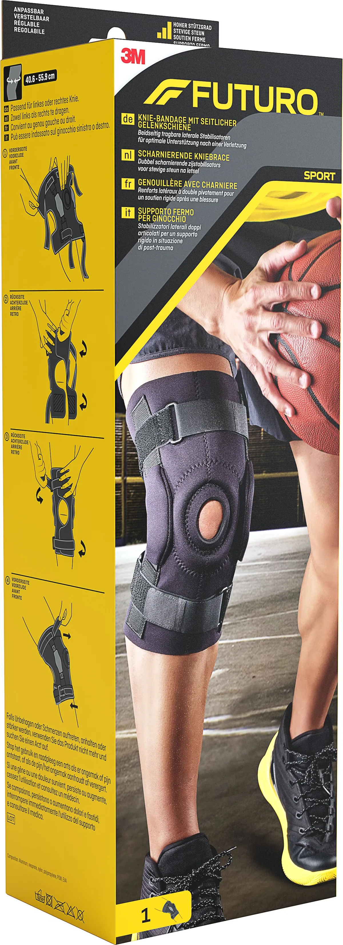 Futuro Sport Genouillère avec Charnieres