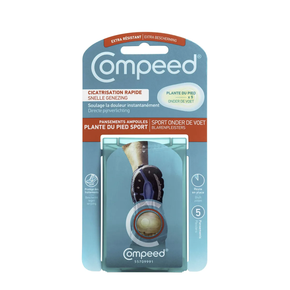 Compeed blaren op de voetzool 5 pleisters