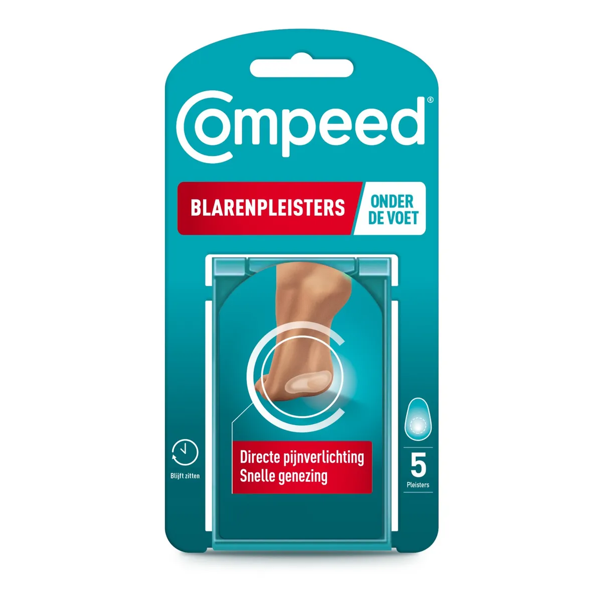 Compeed blaren op de voetzool 5 pleisters
