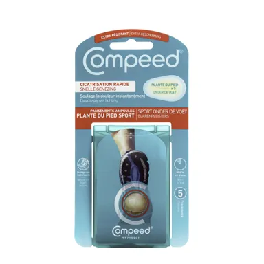 Compeed blaren op de voetzool 5 pleisters