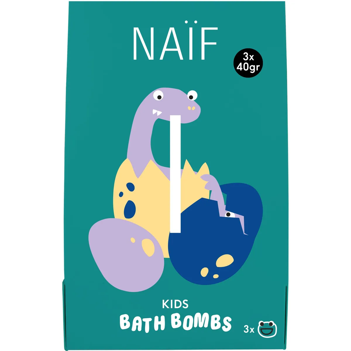 Naïf Kids Bruisbal voor in Bad Multipack 120g