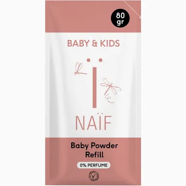 Naïf Poudre pour Bébé 80g Recharge