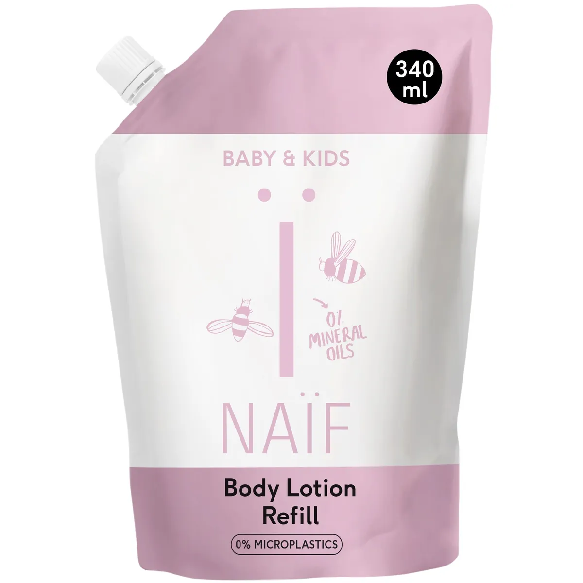 Naïf Baby & Kids Verzachtende Bodylotion Navulling 340ml