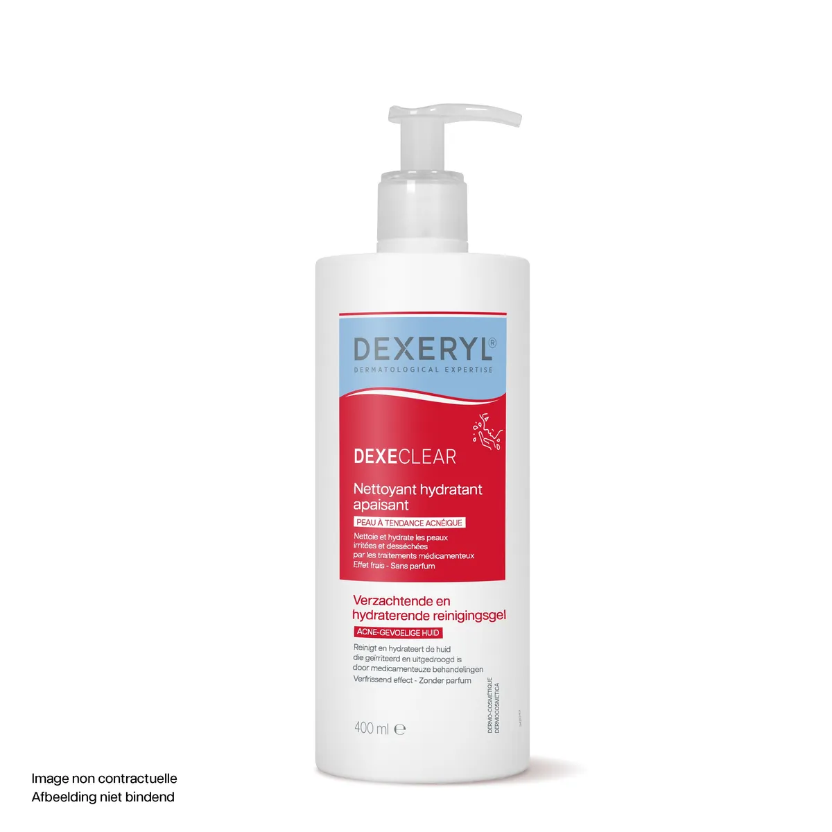 Dexeryl Dexeclear Nettoyant Hydratant Apaisant 400ml