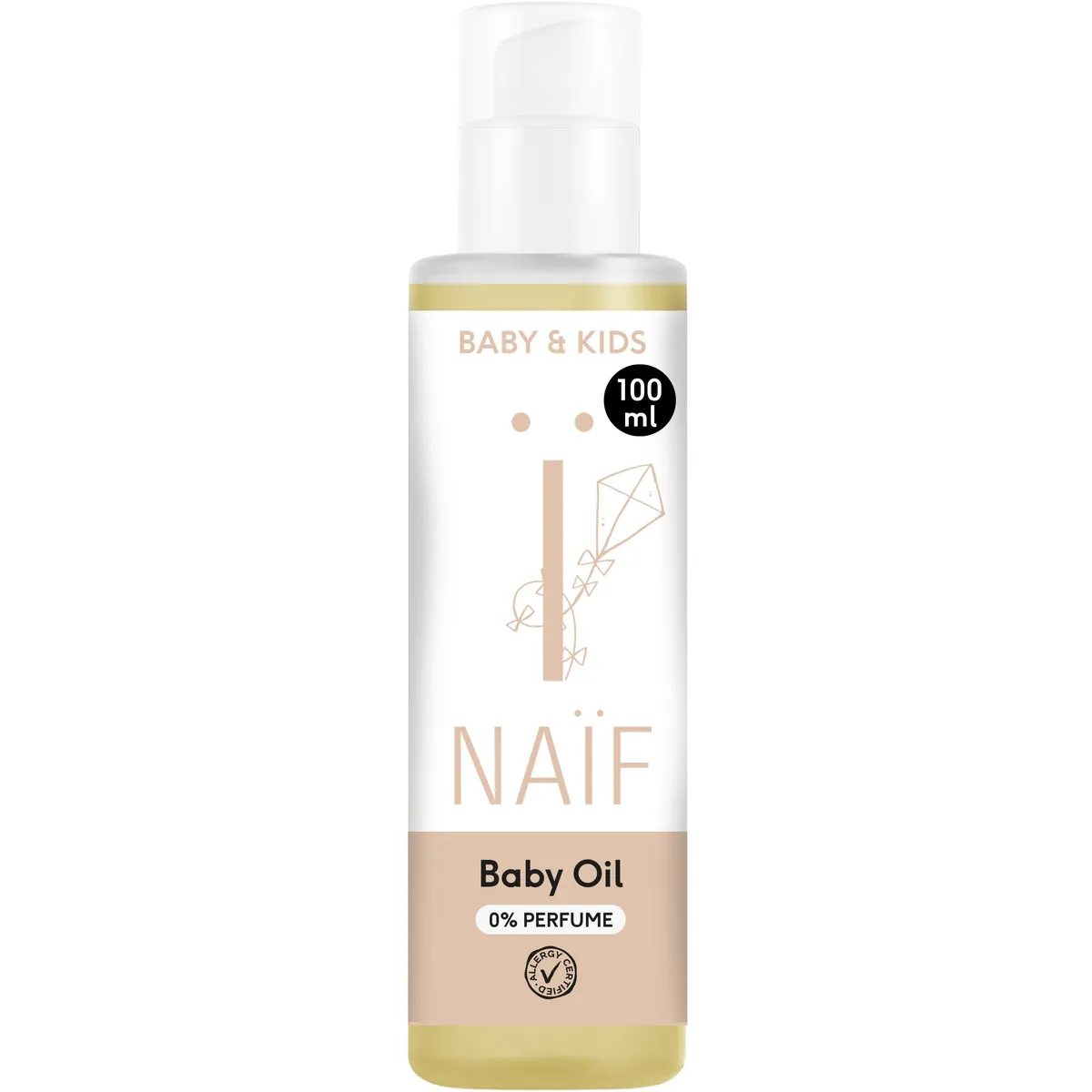Naïf Babyolie 0% Parfum 100ml